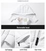 Men's Trendy Winter Long Hooded Down Jacket, Over-the-Knee, White Duck Filling, Unisex Outdoor Warmth Coat.
