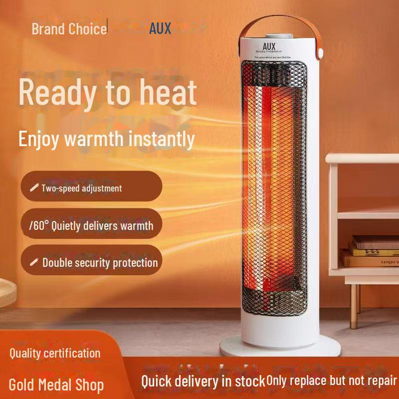 

Графеновый вертикальный электрический нагреватель-вентилятор с быстрым нагревом белый