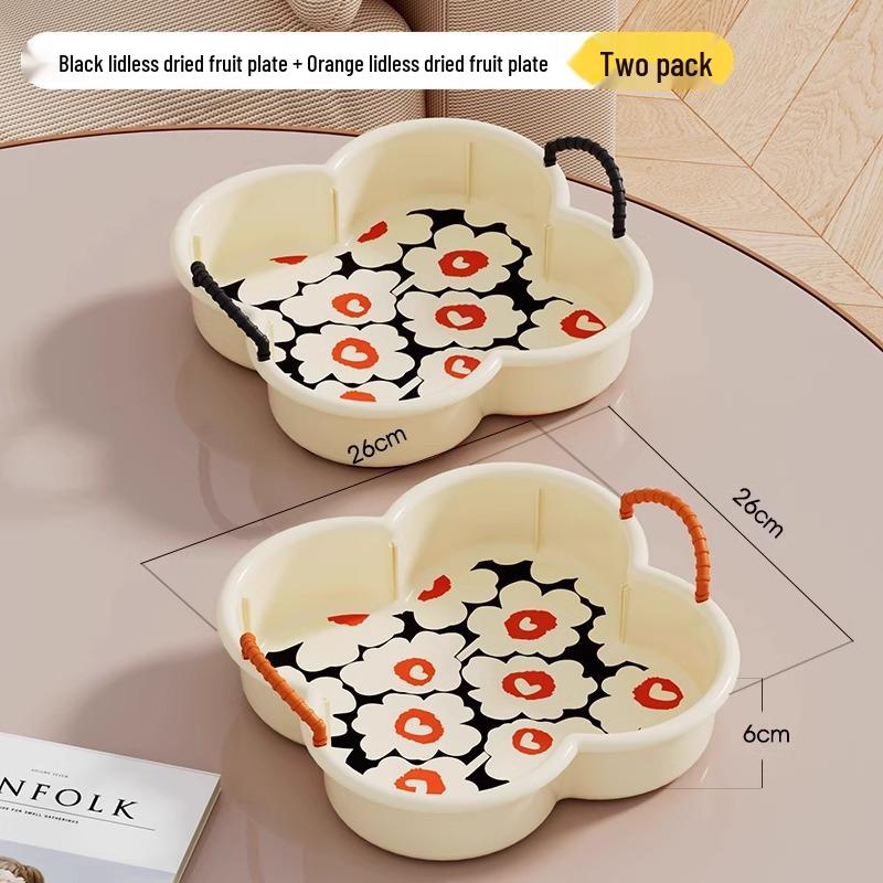 Elegantní talíř na ovoce a svačinu pro konferenční stolek v obývacím pokoji