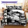 Elvis Presley Pattern Bedding,Quilt Set Quilt Cover Pillowcase Home Birthday Gift (1 * duvet cover + 2 * pillowcase, without core)