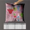 Pillow Case luxurious home office, sofa decorative Multi sized car seat cushions, pillowcases Daiquiri Cocktail ART