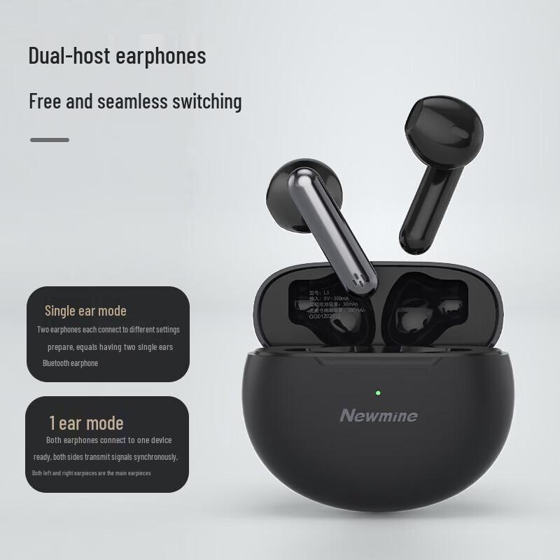 Newman L3 True Wireless Semi-in-Ear Bluetooth Earbuds