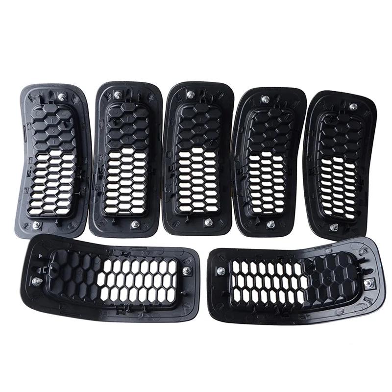 2014-2018 Jeep Cherokee Frontstoßstange Waben-Motorhauben-Kühlergrill-Gitter