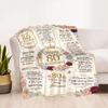 Celebrating 80 Years Of Excellence Flannel Blanket-Soft and Suitable for Sofas,Beds,Offices,Travel,All Seasons,Great Gift for Holidays and Birthdays.