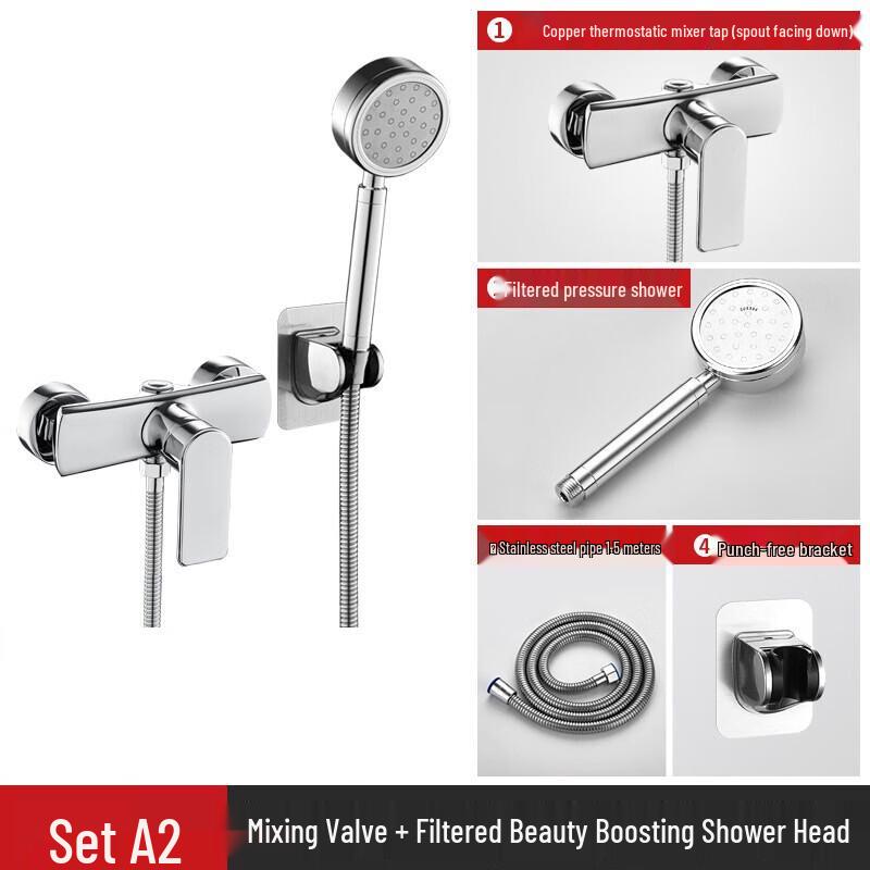 Xuanyong Lincoln Bathroom Shower Mixer Set