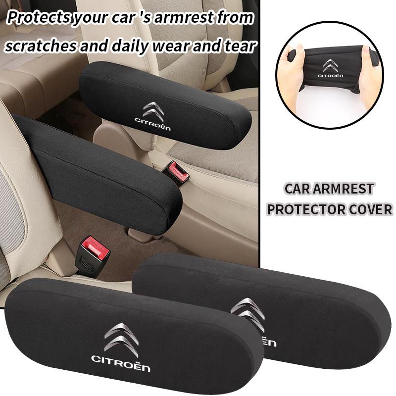 Fabric Car Seat Armrest Cover Breathable Cloth For Citroen C4 C3 C5 C1 C2 Berlingo Celysee Cactus Picasso Aircross Saxo Grand aks256