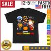 Happy Hallothanksmas Funny Halloween Thanksgiving Christmas T Shirt Mens Womens Tees Top Men Women