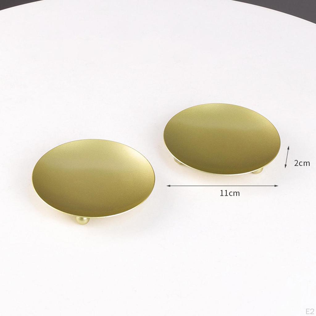 Elegant Metal Candle Holder for Home Decor and Parties