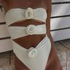 Sexy Off Shoulder Strapless One Piece Swimsuit For Women