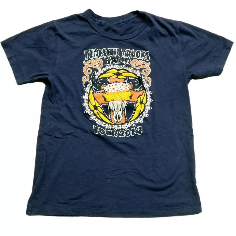 VTG Tedeschi Trucks Band Gift For Fan Cotton Black T Shirt S-5XL SE890 Unisex T-Shirt S