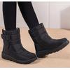 Women Boots 2025 Winter Shoes Woman Waterproof Snow Boots Winter Warm Fur Botas Mujer Korea Style Black Ankle Boots For Women