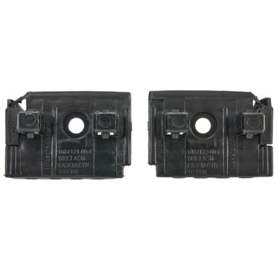2x Front Bumper Center Fixing Bracket Holder Plate Frame Plastic Left & Right Side For Model 3 1084171-00-F 1084172-00-F
