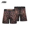 MMA Shorts Men With Maze Totem Print - Boxing Training Fight Gear Quick-Dry Athletic Compression