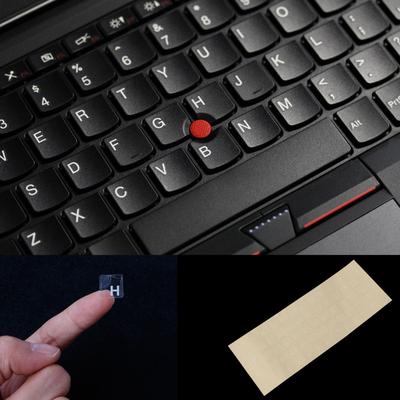 1PCS Russian Keyboard keycap Luminous Stickers Transparent Cover for Computer Mechanical Keyboard Notebook Desktop Laptop