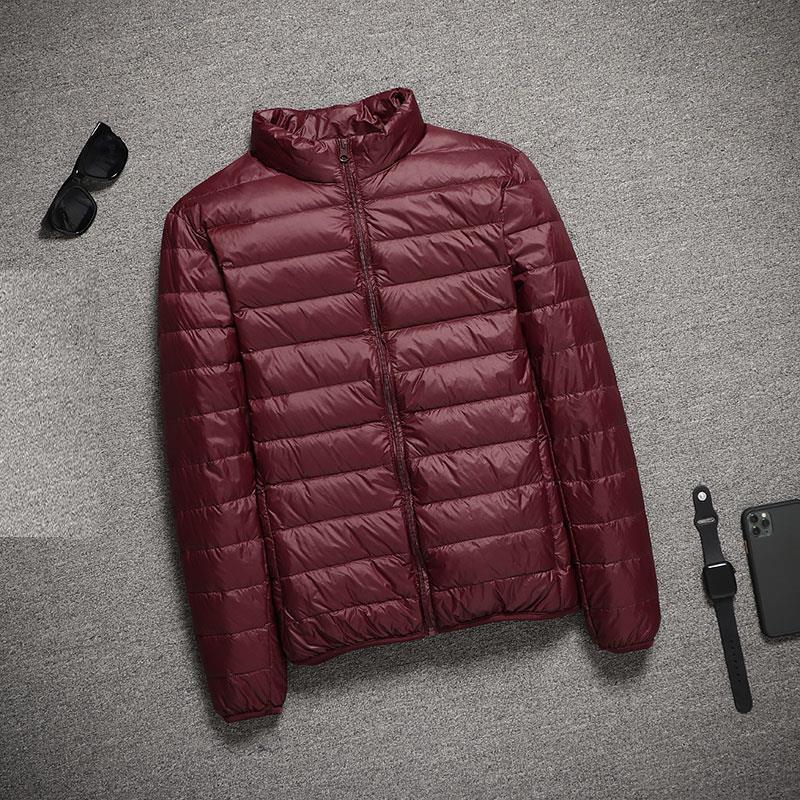 2026 Nuovo Cappotto Trapuntato Ultraleggero con Cappuccio per l'Inverno Caldo Piumini Leggeri Giubbotti Piumati Leggeri Giubbotti da Uomo Primavera
