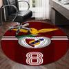 Personalized B-Benfica Round Chair Office Rug - Perfect for Mat, Office Chair & More - Ideal Gift for Birthdays and Holidays