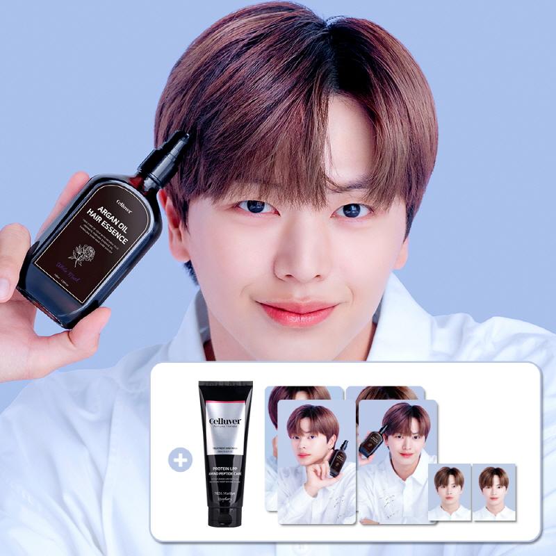 

Celluver x BTOB Yooksungjae Photocard Set [масло для волос 100 мл + средство для волос 250 мл]