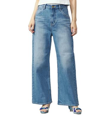 Lee Light Blue Loose Straight Denim Sizes Women's Jeans, XXS-4L