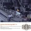 10Pcs 4X7X2 mm  Bearing  SMR74ZZW2 ABEC-7 Stainless Steel Ball Bearing Miniature MR74ZZ