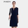 Ports Women's Spring/Summer Short-Sleeve Dress