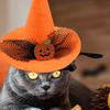 Halloween Hunde Hexenhut Lustiges Hexenkostüm Party Kopfschmuck Haustier Feiertag Cosplay Kopfbedeckung Halloween Kostümparty Kostüm