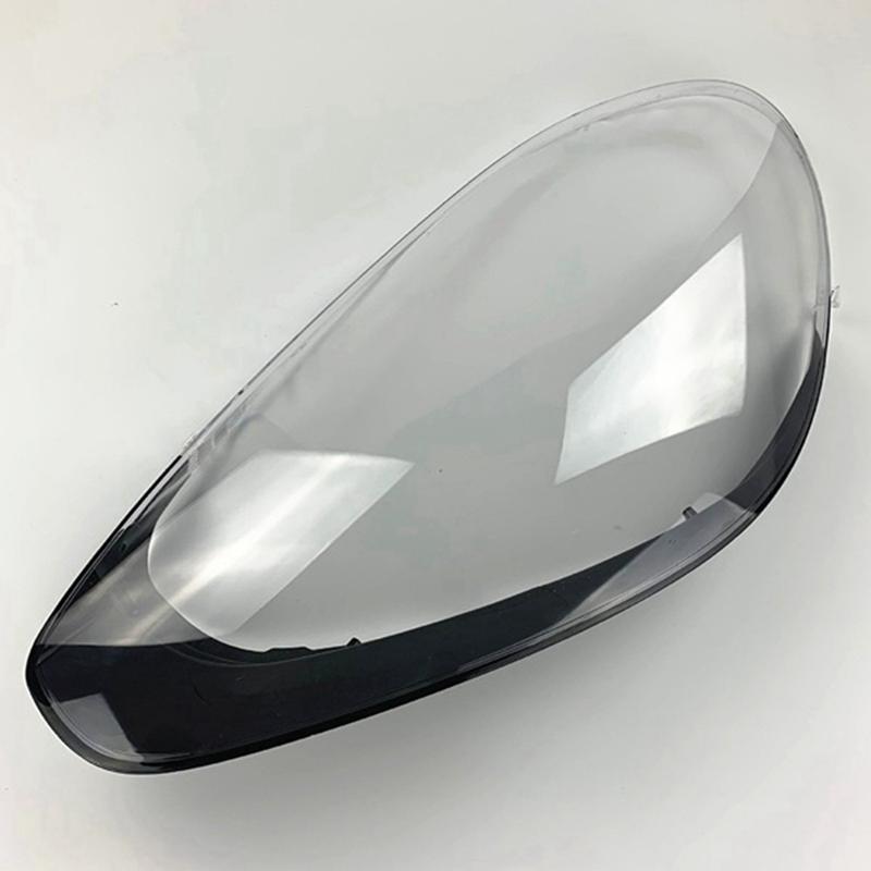 For Porsche Cayenne 2015 2016 2017 Front Headlight Cover Lamp Headlamp Cover Shell Mask Lampshade Lens Glass Car Accessories