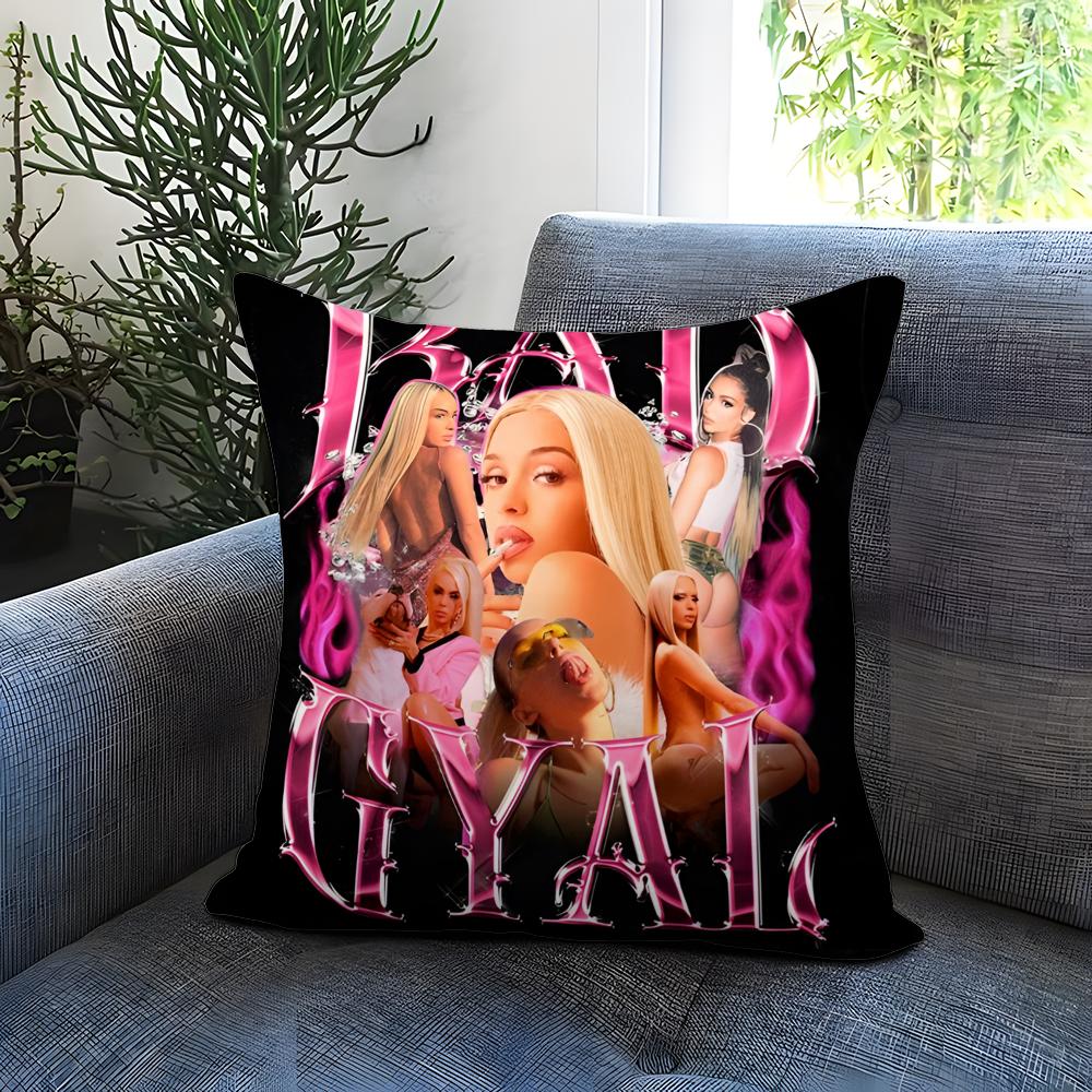 Hot BBad Gyalful Cushion Cover Comfortable Reversible Pillow Cover Ideal for Car Sofa Bedroom Beyond