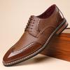 Hot-selling business leather shoes men's high-end versatile comfortable breathable men's shoes trendy pointed leather shoes