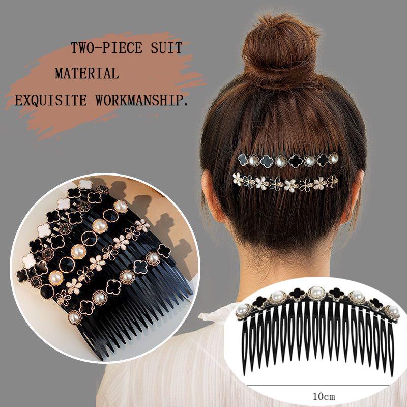 Pente, Inserir, Pente, Franja, Cabelo antiderrapante, Grampo de cabelo, Cabelo quebrado, Faixa de cabelo Faixa de cabeça Grampo de cabeça