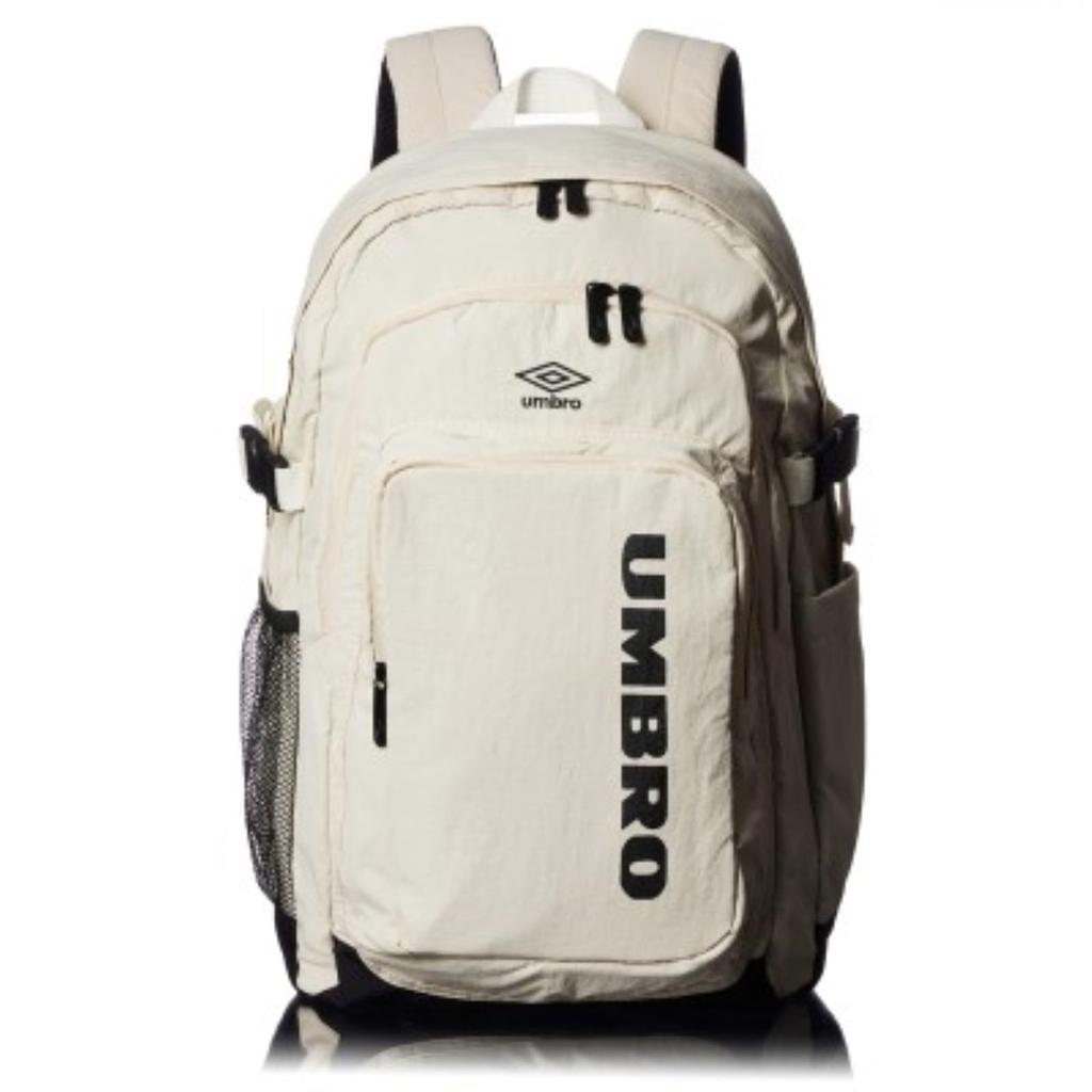 Umbro Sonny Soft and Lightweight Nylon Daypack with Embroidered Logo Backpack, (Belgium/Beige)