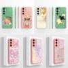Husă Telefon Pentru Samsung A55 A56 A52 A30 A32 A34 Modele Drăguțe Pisici Desene Animate Protector Ecran Silicon Lichid Anti-Alunecare Carcasă Pentru Huse Telefon Samsung