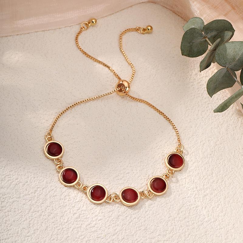 Hot Sale Opal Imitation Crystal Jewelry Bracelet Popular Jewelry