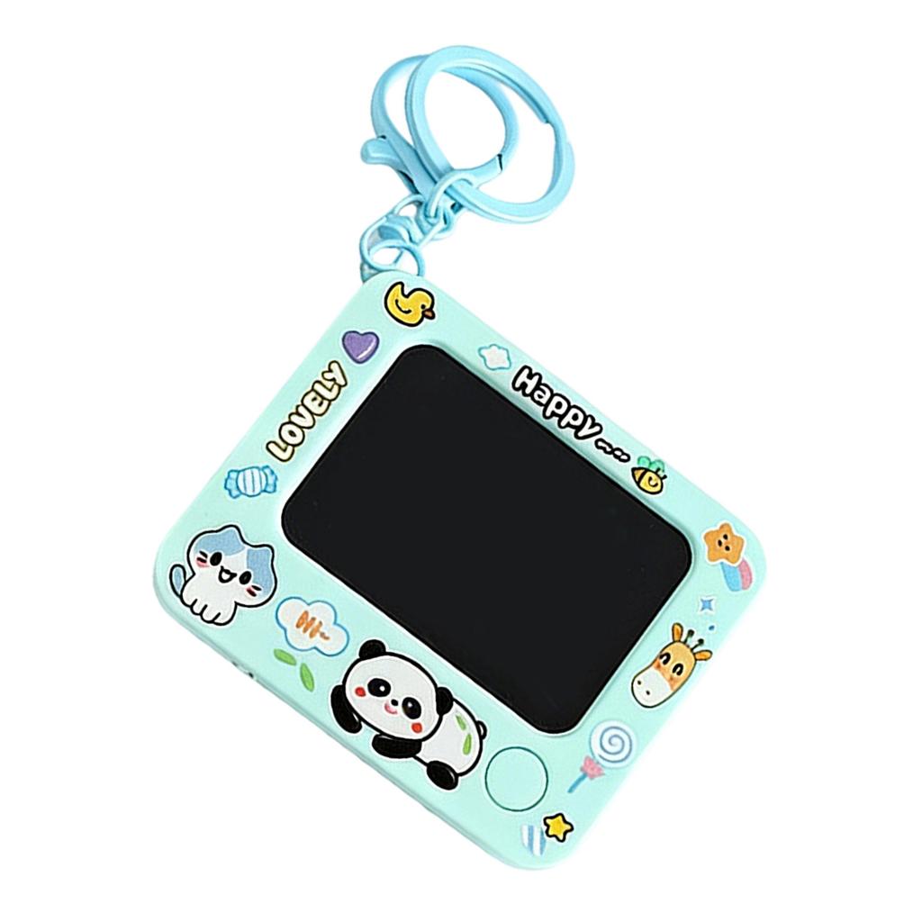 Easy To Clean ABS Plastic Miniature Doodles Keychain For Daily Use And Creative Expression Doodling Tool
