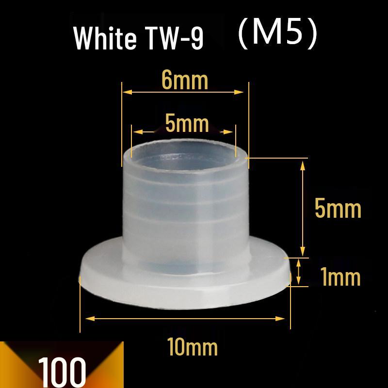 T-shaped Insulating Nylon Washer & Sleeve Assortment for M2-M12 Screws