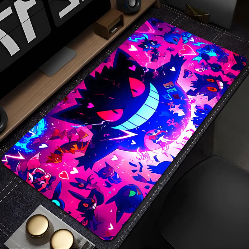 Mouse Pad NonSlip Large Gaming Rubber Mouse Computer Keyboard Mats Game accessories Kawaii PC carpet GGengar Mousepad XL XXXL