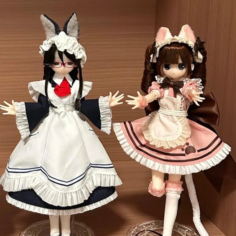 In Stock Genuine 1/6 Bjd Magical Girl Series Kawaii Girl Action Figurine Movable Doll Desktop Ornament Trendy Plaything Present