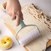 Dual Function Rolling Pin: Pizza & Pie Lattice Maker, Dumpling Skin Roller Tool