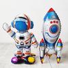 Spaceman Rocket Astronaut Balloon Standing Rocket Shape Balloon Space Rocket Balloon  Baby Shower