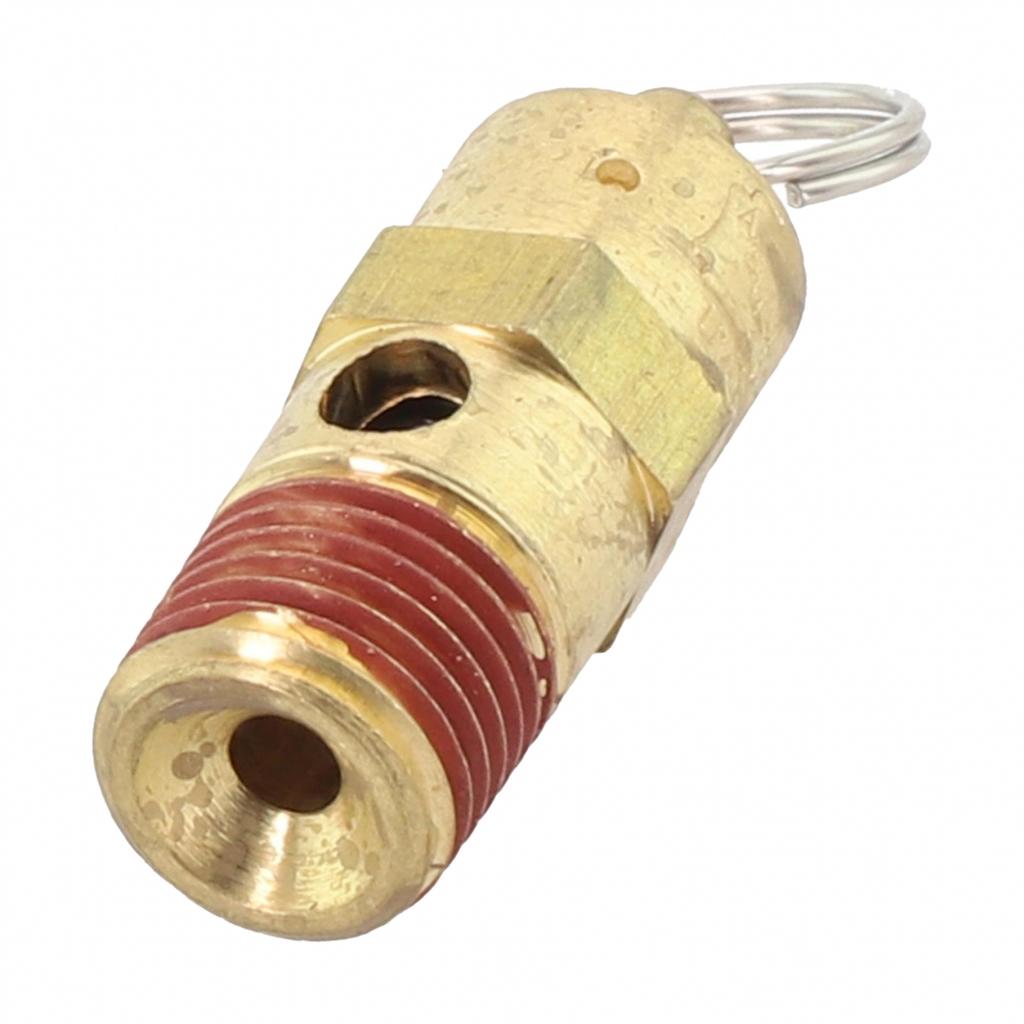 Heavy Duty Brass Safety Valve for Air Compressors with Pressure Regulation