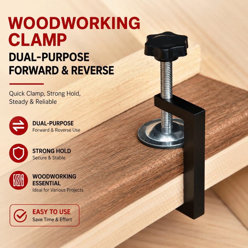 Adjustable Open Table Clamp Aluminum Alloy Small Clamp High Quality G-Clamp Woodworking Tool