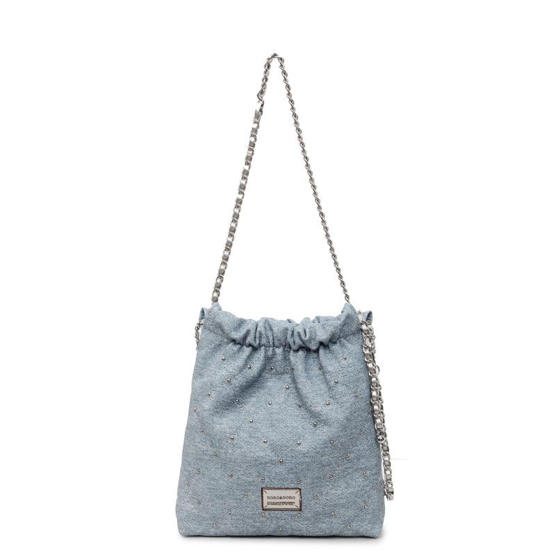 

Большая вместимость, передовое ощущение, мягкая, прочная, модная, изысканная, новинка, легкая, роскошная, для поездок, для улицы, пляжная сумка-ведро, кроссбоди, на плечо, сумка-тоут светло-синий