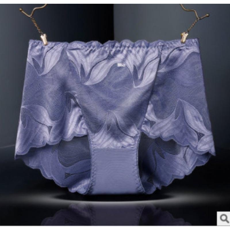 Big Size Summer Fashion New Sexy Lace Cotton File High Waist Briefs