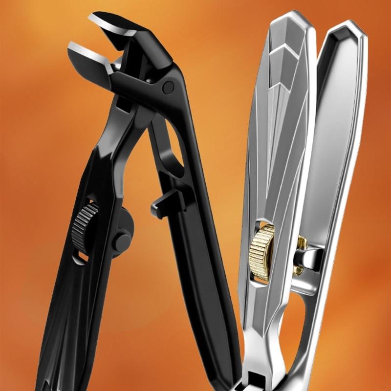 Professional Steel Toenail Cutter With Smooth Sliding Mechanism Nail File For Easy Grooming Quick Nail Shaping Tool