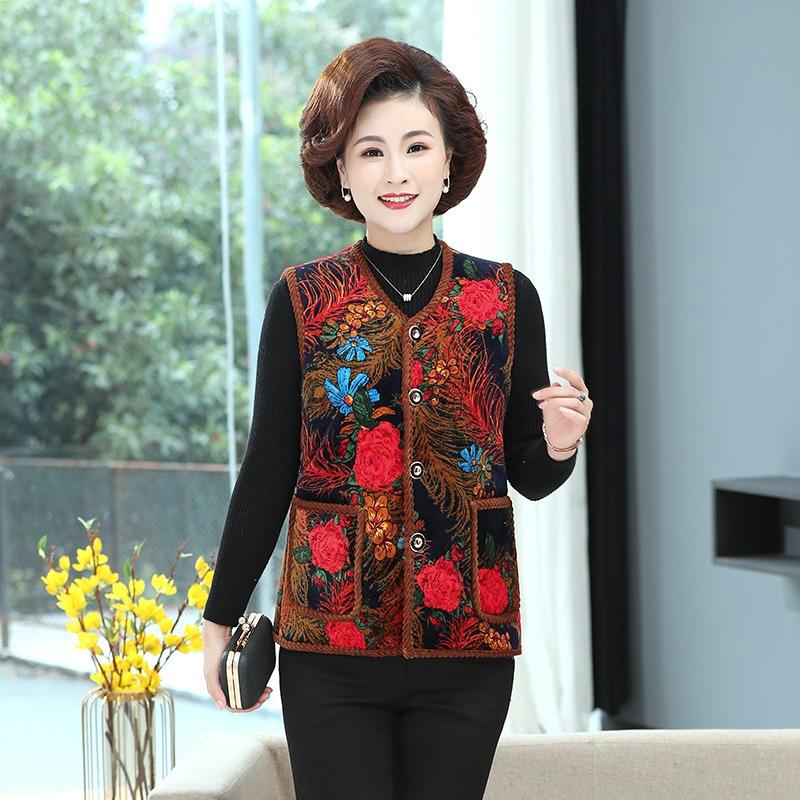 Women's clothing autumn and winter new velvet thickened vest thermal vest wear vest jacket