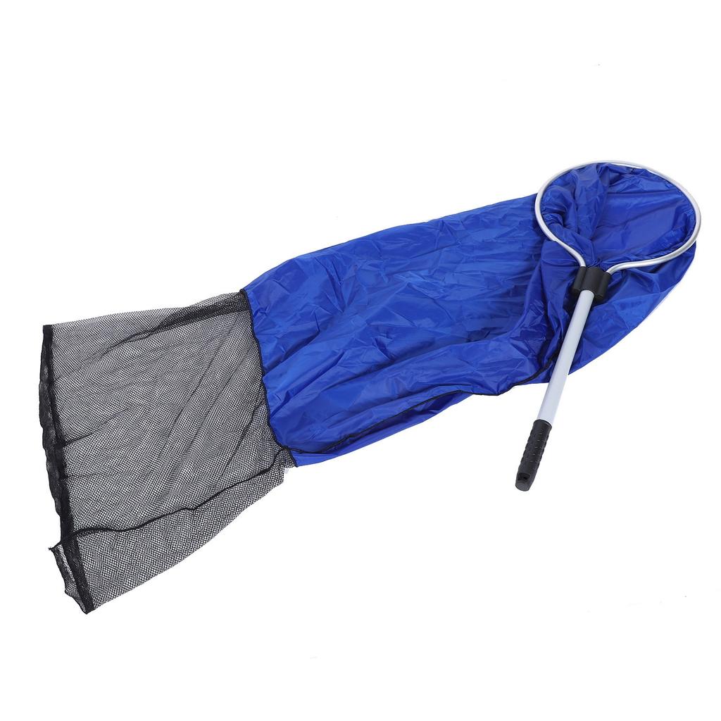 Aquarium Waterproof Soft Fishing Net Long Koi Tansfer Mesh Basket for Medium Large Fish