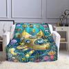 3D The-Octonauts printed blankets picnic blanket Warm Flannel blankets Soft and comfortable blanket bed linings Birthday Gift