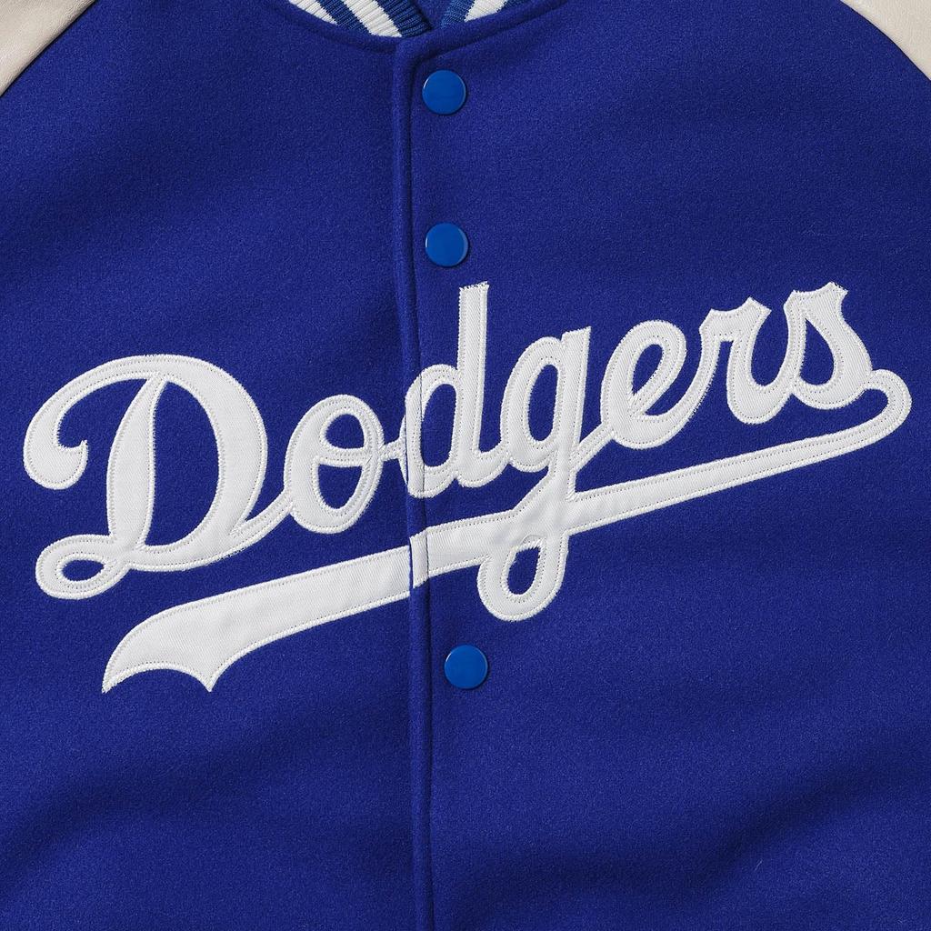 Fanatics PU MELTON JACKET BLUE MLB_STANDARDLOGO (BLUE)