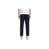 FILA Solid Logo Straight Loose Casual Pants Men Bottoms Black F11M328801FBK