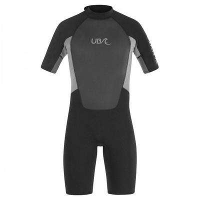 Urban Beach Mens Blacktip מונוכרום חליפת צלילה עם שרוולים קצרים