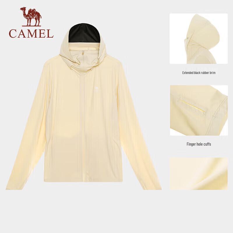 Camel Women s UPF50+ Ice-Feel Quick-Dry Sun Protection Hoodie XXL